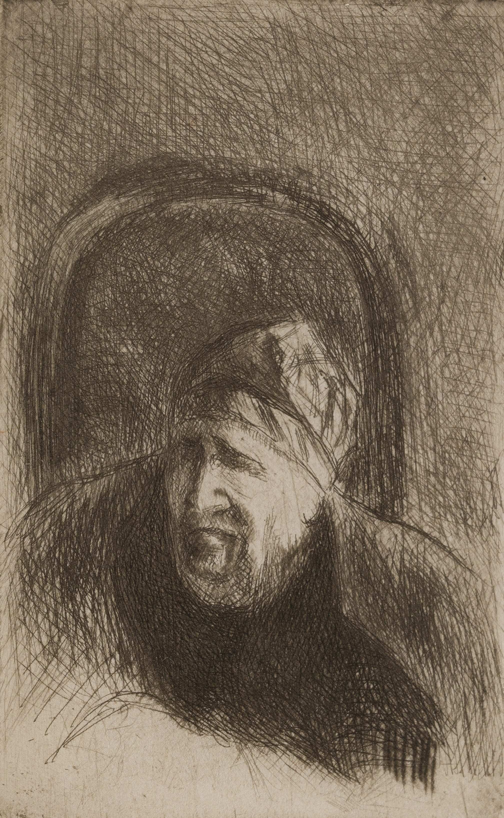 Grand'mère dans son fauteuil